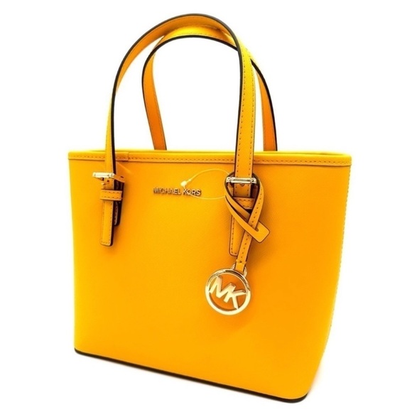 Michael Kors Jet Set Travel Extra-Small Top Zip Tote Bag
Jasmine Yellow - Picture 2 of 10